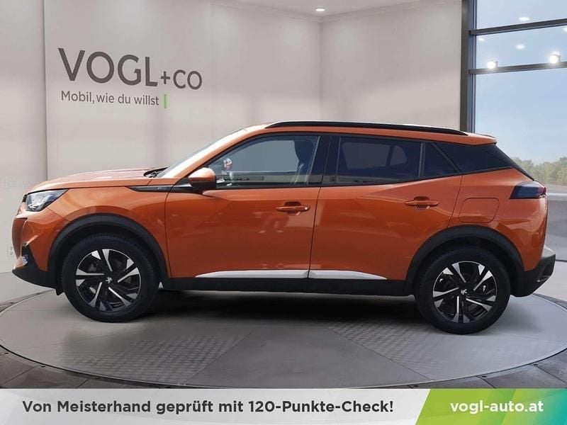Gebraucht Peugeot e-2008 Allure 56 kW (77 PS) 2021 Orange SUV