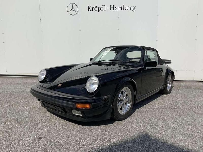 Gebraucht Porsche 911 207 PS (152 kW) 1987 Schwarz Cabrio