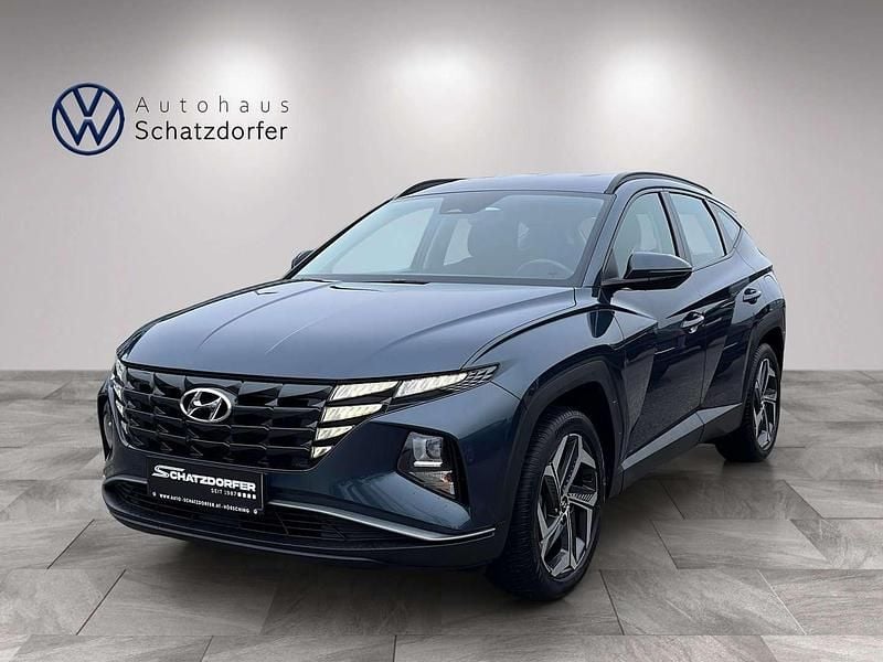 Dunkelblau metallic Gebraucht 2022 Hyundai Tucson SUV | € 29.990 (Guter Preis) - Bild 1/4