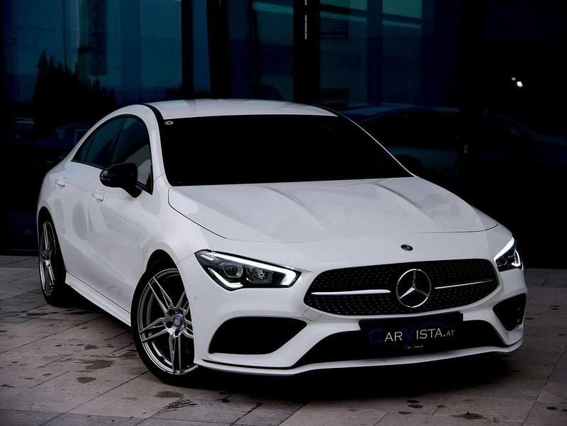 Gebraucht Mercedes CLA200 AMG line 150 PS (110 kW) 2020 Weiß Limousine