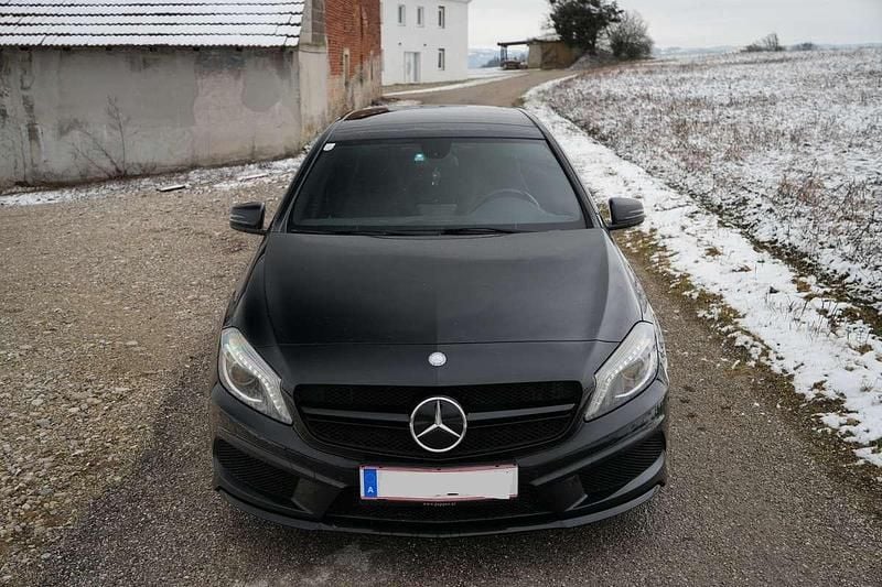 Gebraucht Mercedes A200 AMG line 136 PS (100 kW) 2013 Schwarz Limousine