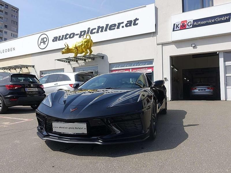 Schwarz Gebraucht 2024 Corvette Stingray Coupé | € 149.990 - Bild 1/4
