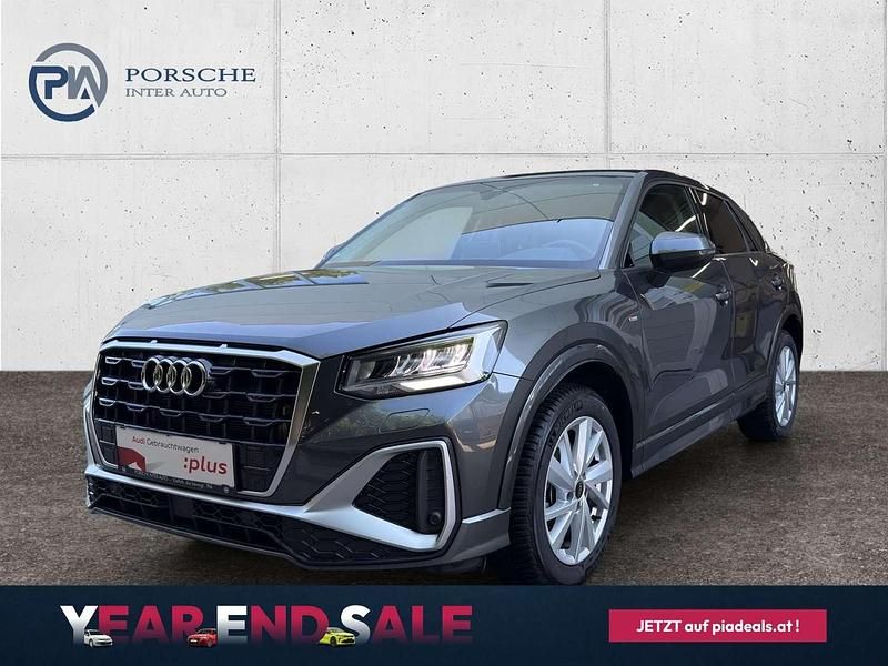 Dunkelgrau metallicperleffekt Gebraucht 2024 Audi Q2 S-Line SUV | € 36.980 (Teuer) - Bild 1/4