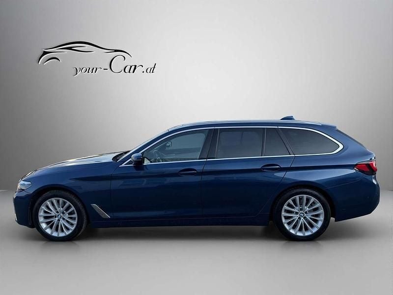 Gebraucht BMW 518 Luxury Line 136 PS (100 kW) 2020 Blau Kombi