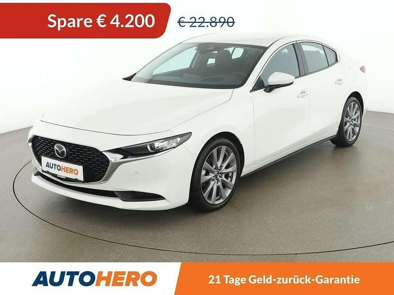 Weiß Gebraucht 2021 Mazda 3 Comfort Limousine | € 18.690 (Guter Preis) - Bild 1/3