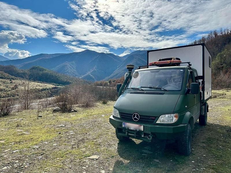 Gebraucht Mercedes Sprinter 129 PS (94 kW) 2005 Grün Van