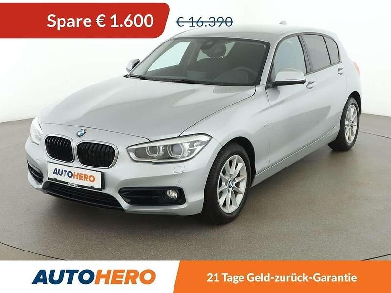 Grau Gebraucht 2016 BMW 118 Sport Line Kleinwagen | € 14.790 (Guter Preis) - Bild 1/3