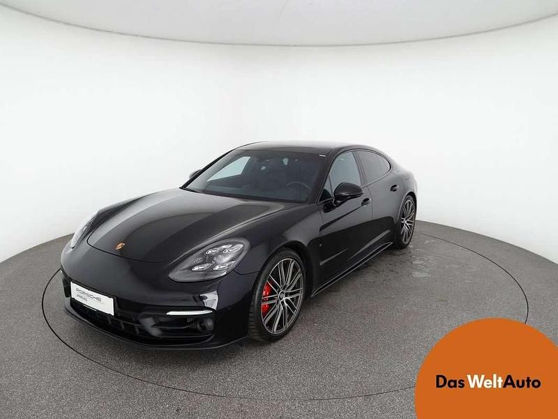 Schwarz Gebraucht 2021 Porsche Panamera 4S Limousine | € 67.440 (Fairer Preis) - Bild 1/4
