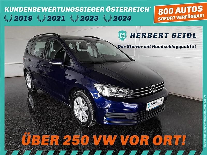 Blau Gebraucht 2020 VW Touran Sport Van / Kleinbus | € 20.880 (Guter Preis) - Bild 1/4