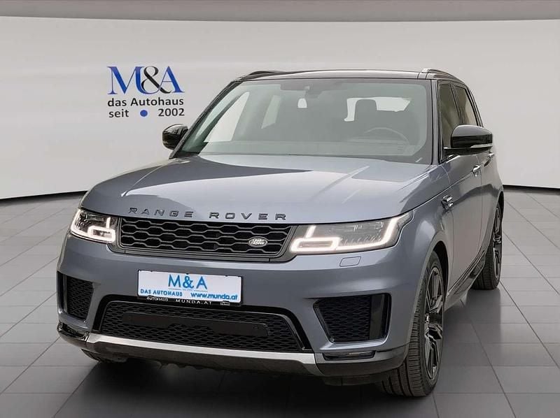 Blau Gebraucht 2019 Land Rover Range Rover Sport HSE SUV | € 52.900 (Superpreis) - Bild 1/4