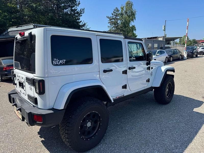 Gebraucht Jeep Wrangler Sahara 284 PS (208 kW) 2015 Weiß SUV