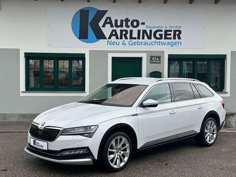 Gebraucht Skoda Superb 200 PS (147 kW) 2021 Weiß Kombi