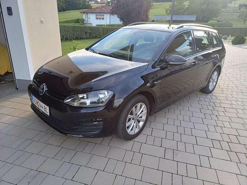 Schwarz Gebraucht 2015 VW Golf VII LOUNGE Kombi | € 8.500 (Fairer Preis) - Bild 1/4