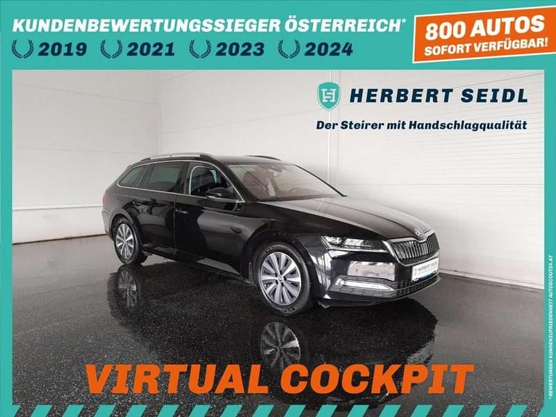 Schwarz Gebraucht 2022 Skoda Superb Premium Edition Kombi | € 27.880 (Etwas zu teuer) - Bild 1/4