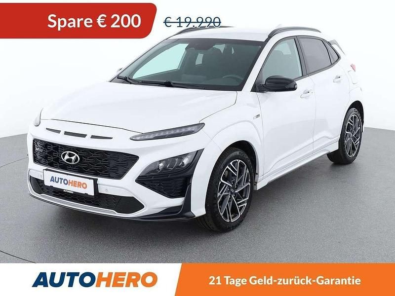 Weiß Gebraucht 2021 Hyundai Kona N Line SUV | € 19.790 (Fairer Preis) - Bild 1/3