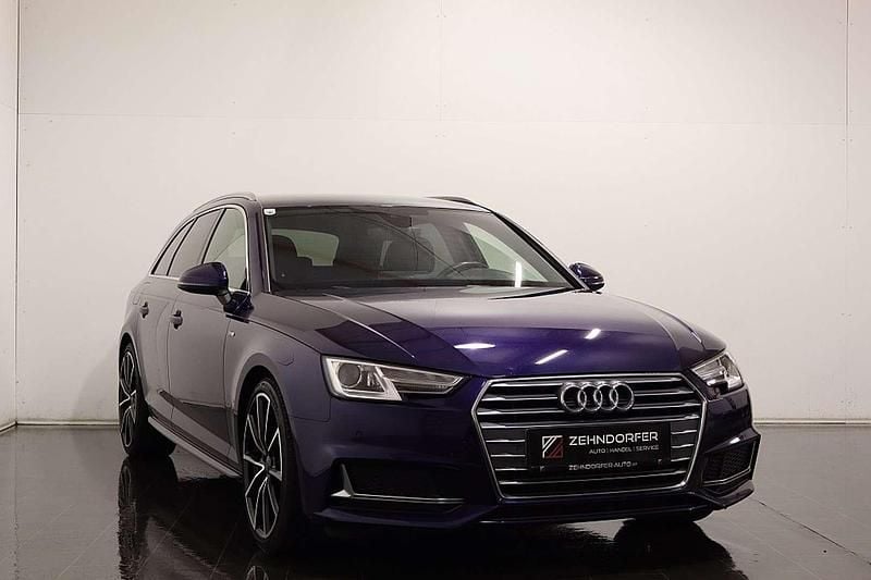 Blau Gebraucht 2019 Audi A4 S-Line Kombi | € 25.980 (Fairer Preis) - Bild 1/4