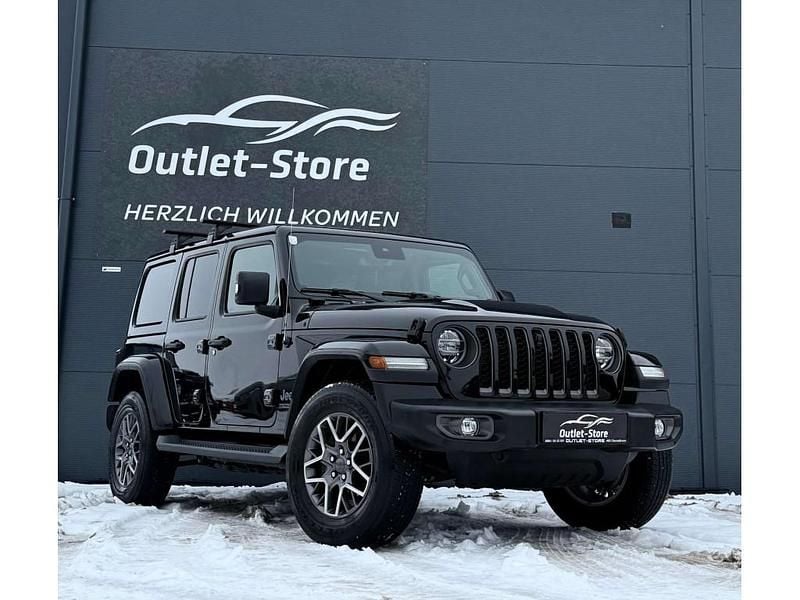 Gebraucht Jeep Wrangler 80th Anniversary 272 PS (200 kW) 2021 Schwarz SUV