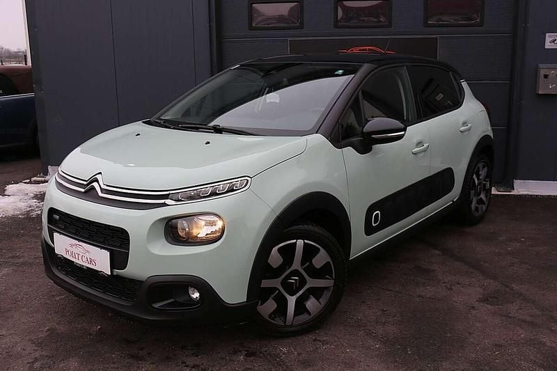 Grün Gebraucht 2017 Citroën C3 PureTech Limousine | € 8.490 (Fairer Preis) - Bild 1/4