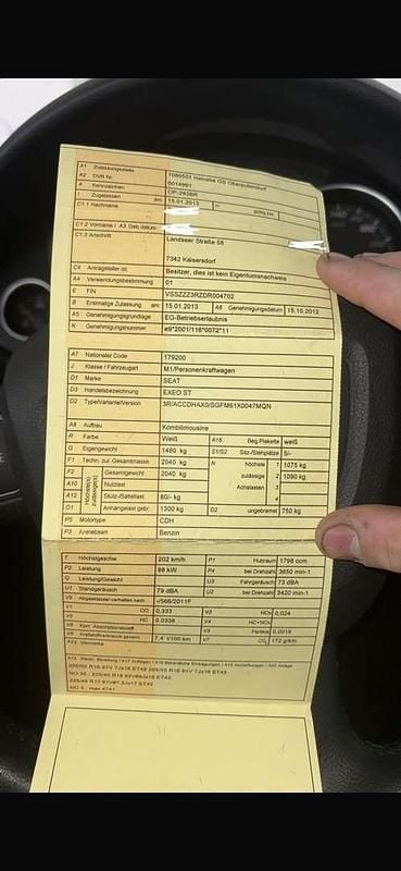 Gebraucht Seat Exeo Reference 120 PS (88 kW) 2012 Kombi