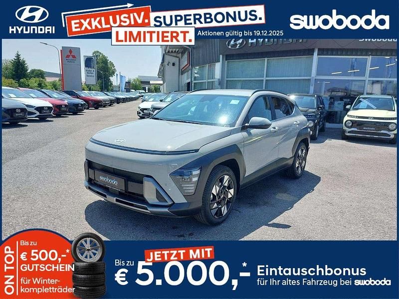 Cyber gray grau Gebraucht 2024 Hyundai Kona GO! SUV | € 30.730 (Superpreis) - Bild 1/4