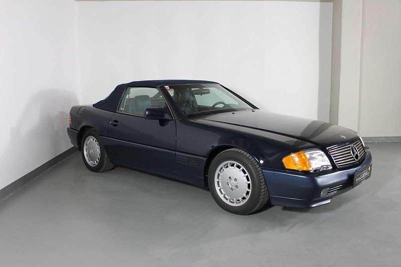 Gebraucht Mercedes SL500 326 PS (239 kW) 1991 Blau Cabrio