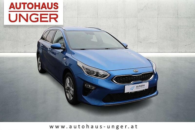 Gebraucht Kia Ceed Sportswagon Silver 116 PS (85 kW) 2020 Blau Kombi