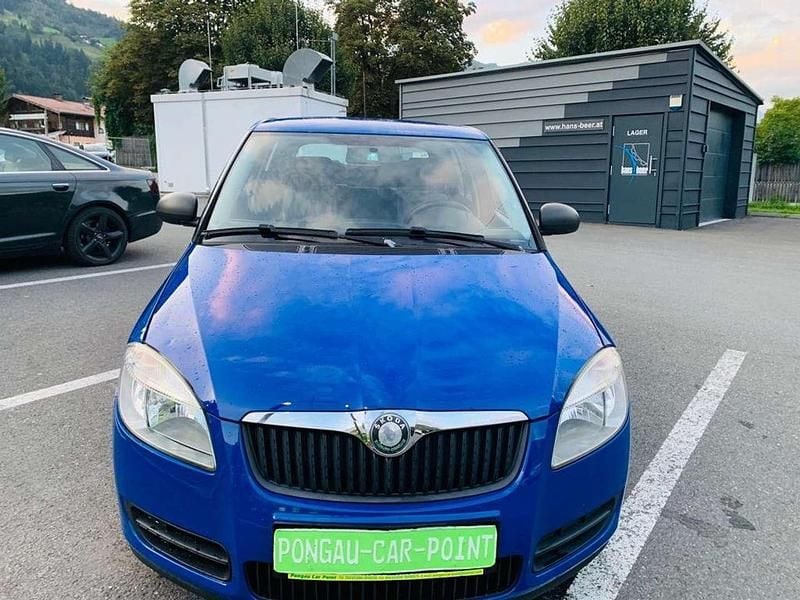 Gebraucht Skoda Fabia Clever 69 PS (50 kW) 2009 Blau Kleinwagen
