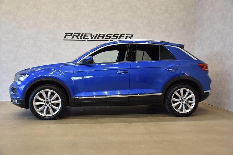 Gebraucht VW T-Roc Sport 150 PS (110 kW) 2021 Mittelblau  metallic SUV