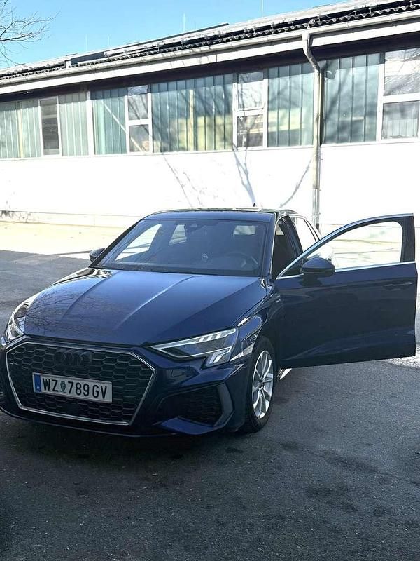 Gebraucht Audi A3 S-Line 150 PS (110 kW) 2021 Blau Limousine
