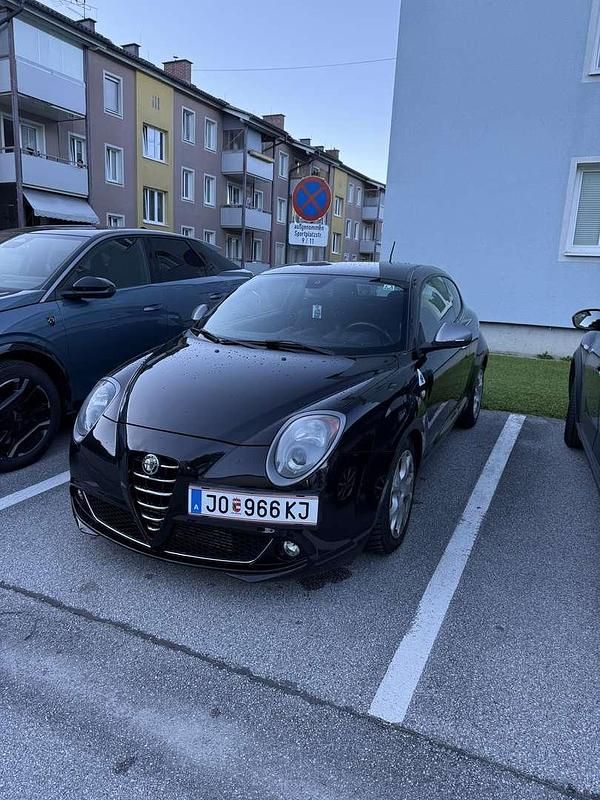 Schwarz Gebraucht 2011 Alfa Romeo MiTo Quadrifoglio Verde Kleinwagen | € 6.790 - Bild 1/4