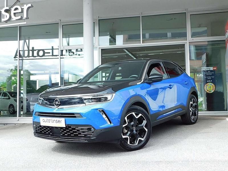 Gebraucht Opel Mokka-e Ultimate 100 kW (136 PS) 2022 Blau voltaic blue (m)  metallic SUV