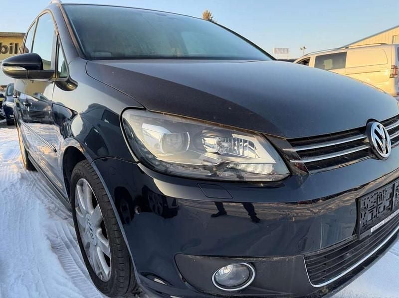Gebraucht VW Touran 170 PS (125 kW) 2012 Schwarz Van / Kleinbus