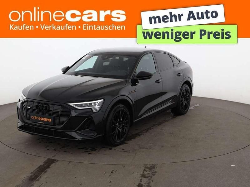 Schwarz Gebraucht 2021 Audi e-tron S-Line SUV | € 34.190 (Superpreis) - Bild 1/3