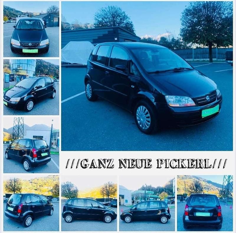 Gebraucht Fiat Idea 69 PS (50 kW) 2005 Schwarz Van / Kleinbus