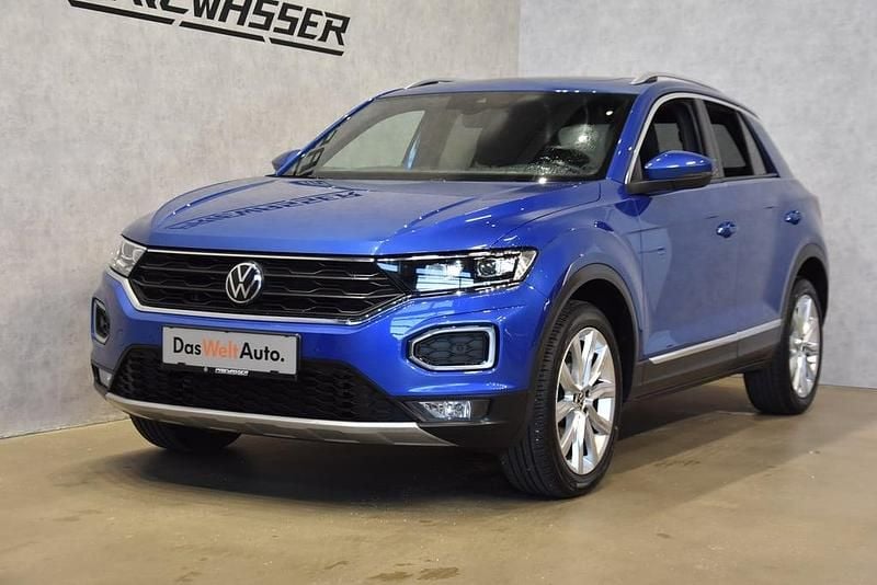 Gebraucht VW T-Roc Sport 150 PS (110 kW) 2021 Mittelblau  metallic SUV