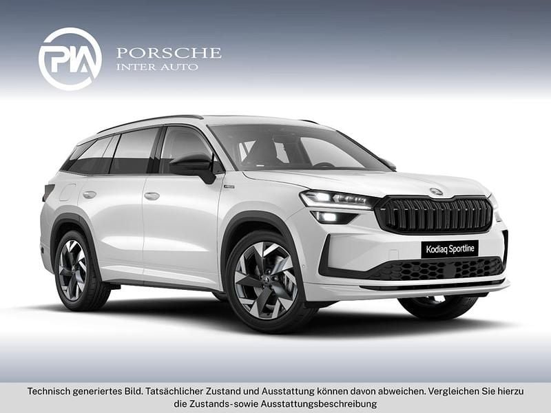 Neu Skoda Kodiaq SportLine 204 PS (150 kW) 2026 Weiss  metallic SUV
