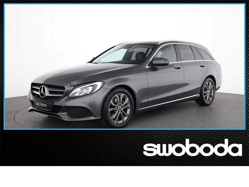 Selenitgrau Gebraucht 2017 Mercedes C200 Avantgarde Kombi | € 19.490 (Fairer Preis) - Bild 1/4