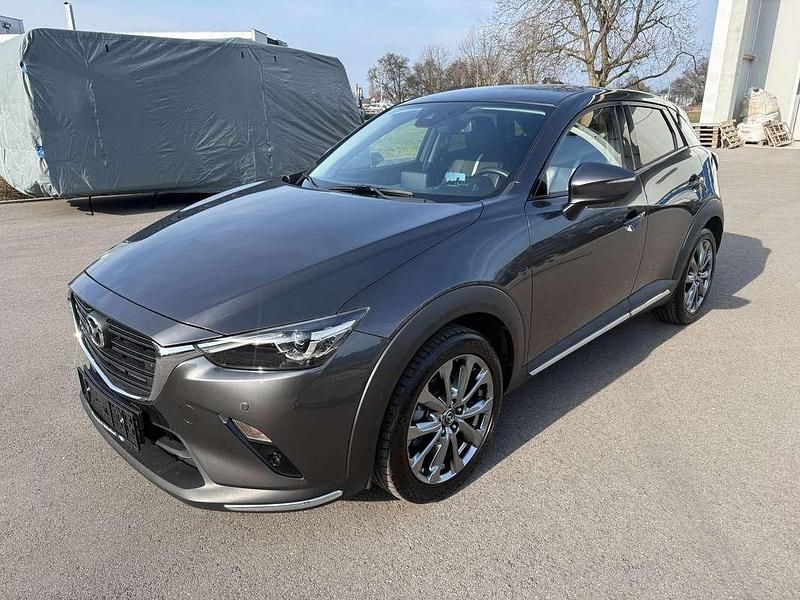 Gebraucht Mazda CX-3 Takumi-Line 121 PS (88 kW) 2019 Grau sonderlackierung SUV