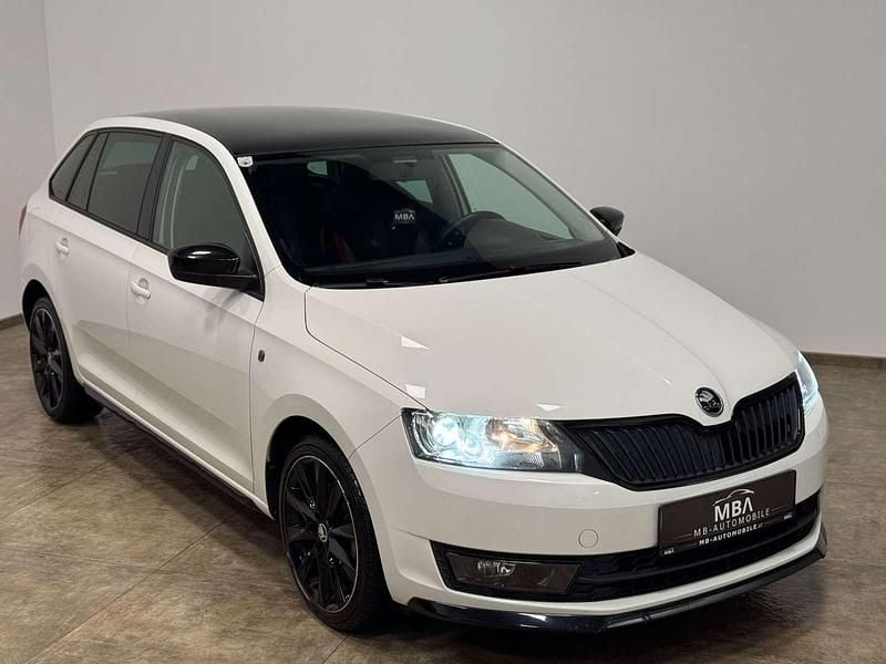 Weiß Gebraucht 2015 Skoda Rapid Monte Carlo Limousine | € 10.990 (Fairer Preis) - Bild 1/4