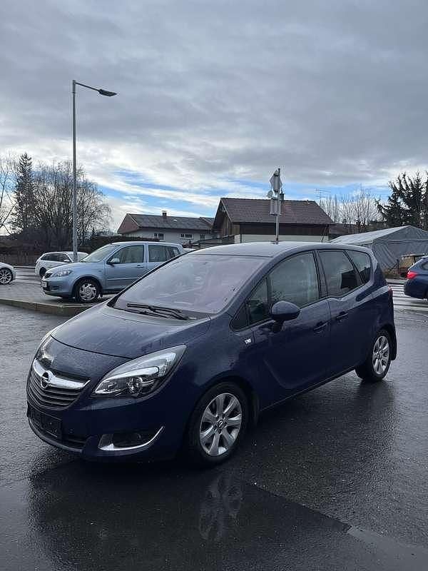 Gebraucht Opel Meriva 140 PS (102 kW) 2014 Blau Van / Kleinbus