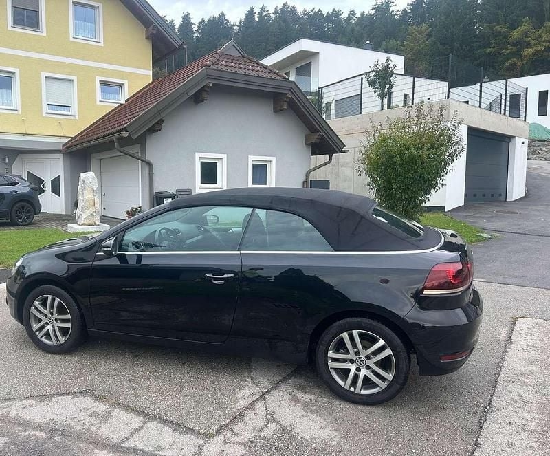 Gebraucht VW Golf 105 PS (77 kW) 2011 Schwarz Cabrio