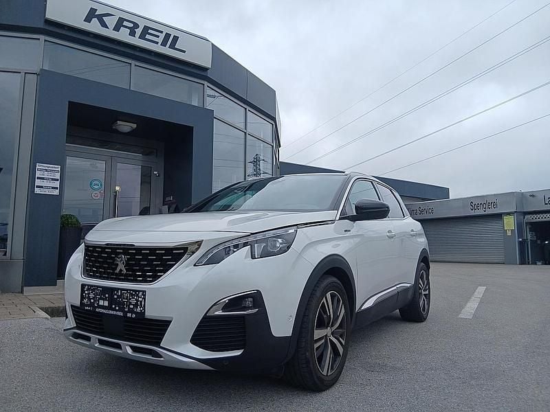 Weiß Gebraucht 2018 Peugeot 3008 GT-line SUV | € 18.490 (Fairer Preis) - Bild 1/4