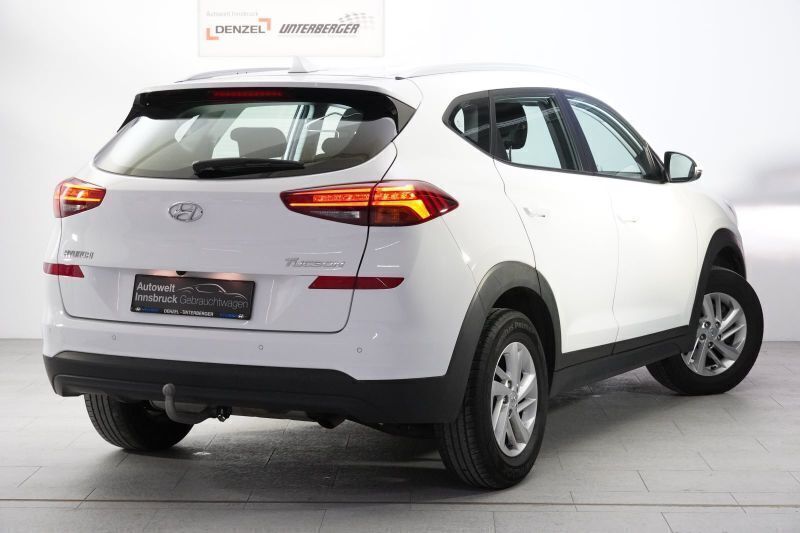 Gebraucht Hyundai Tucson 132 PS (97 kW) 2019 Weiß SUV