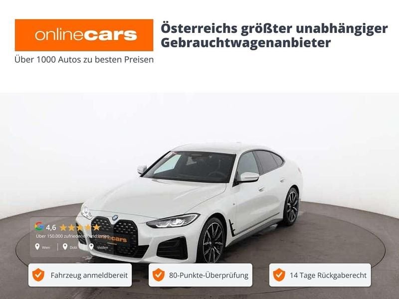 Weiß Gebraucht 2024 BMW 420 M Sport Coupé | € 43.990 (Superpreis) - Bild 1/4