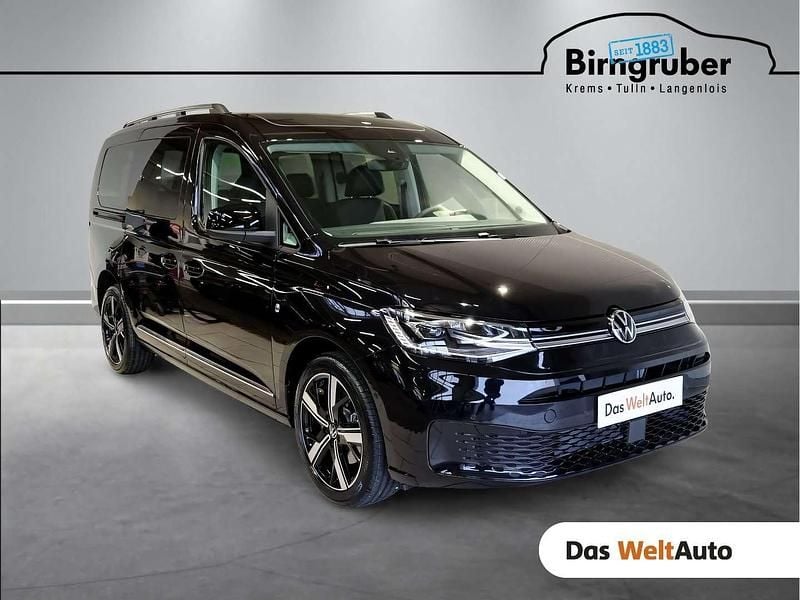 Schwarz metallicperleffektno Neu 2025 VW Caddy Maxi Style Van / Kleinbus | € 49.990 (Fairer Preis) - Bild 1/4