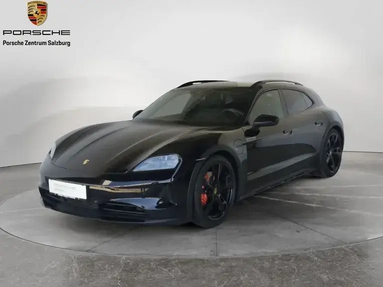 Schwarz metallic Gebraucht 2024 Porsche Taycan 4S Cross Turismo Limousine | € 104.000 - Bild 1/4