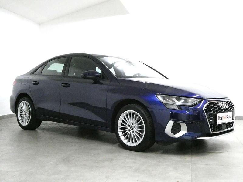 Gebraucht Audi A3 Advanced 110 PS (80 kW) 2021 Blau Limousine