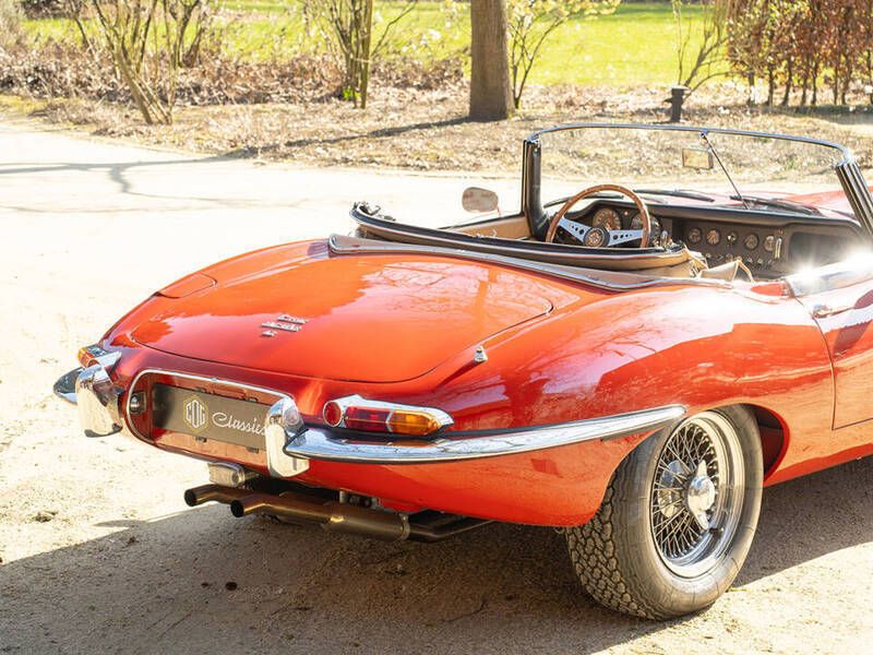 Gebraucht Jaguar E-Type 211 PS (155 kW) 1965 Rot Cabrio