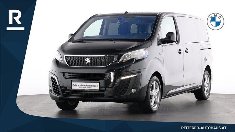 Schwarz (onyx schwarz) Gebraucht 2018 Peugeot Traveller Active Van / Kleinbus | € 27.990 (Fairer Preis) - Bild 1/1