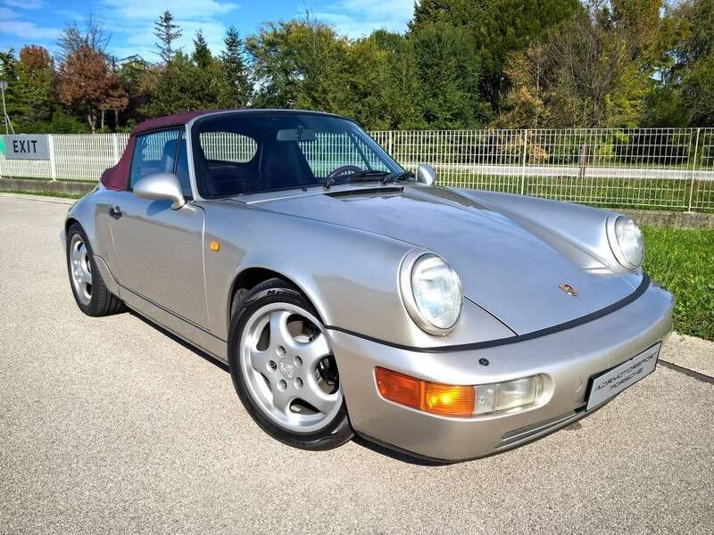 Gebraucht Porsche 911 Carrera Cabriolet 250 PS (183 kW) 1992 Silber Cabrio